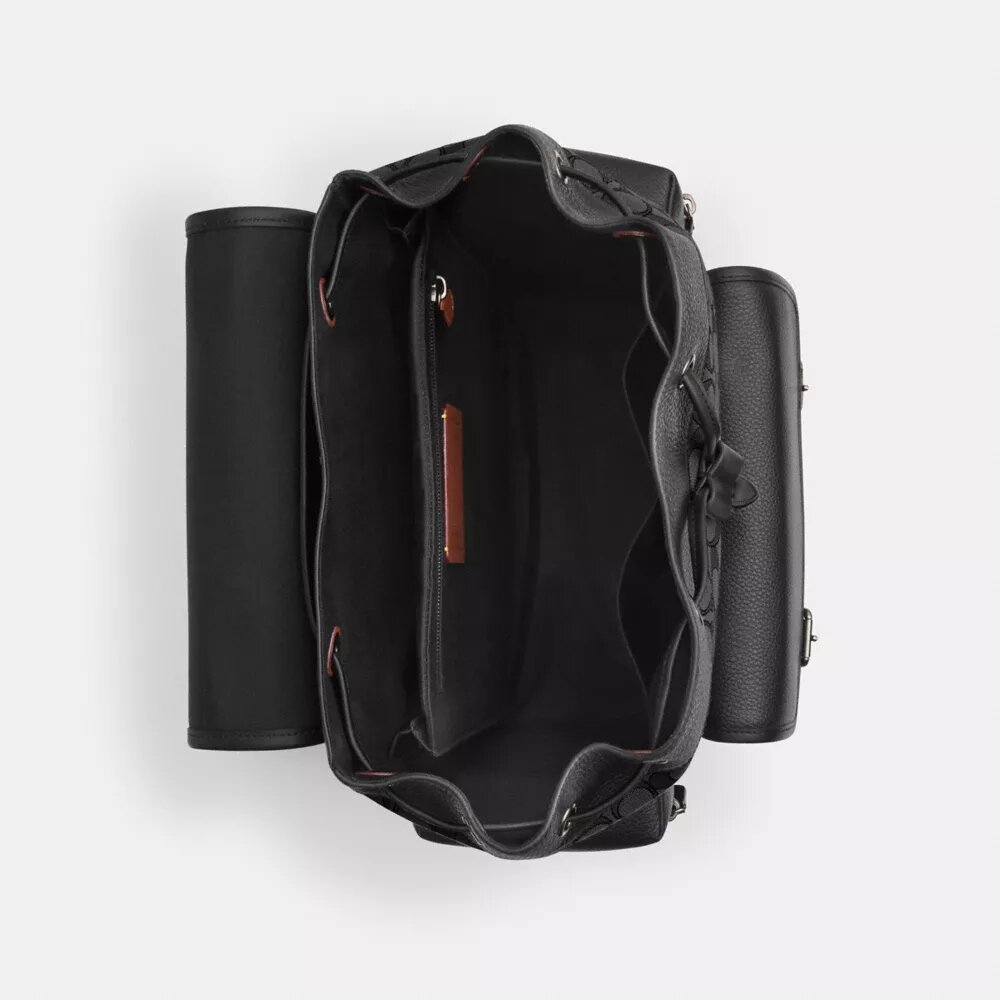 Rucsac Sprint din țesătură Jacquard semnată
