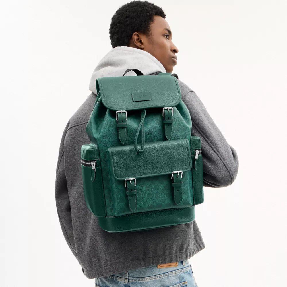 Rucsac Sprint din Signature Canvas cu blocuri de culoare