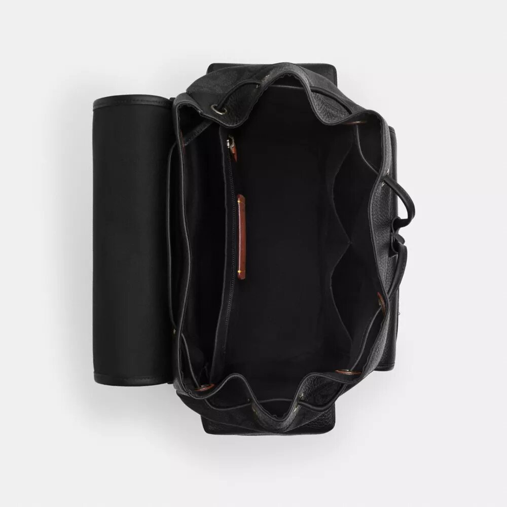 Rucsac Sprint din Signature Canvas cu patch-uri