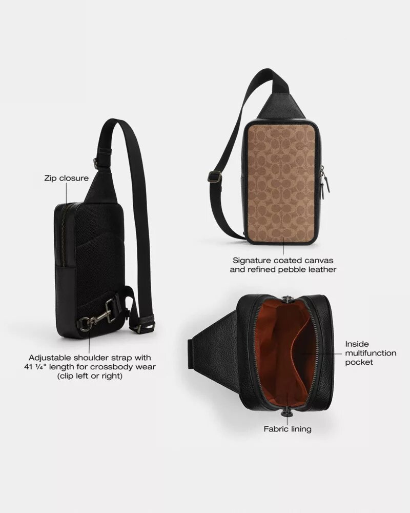 Rucsac Sullivan din Signature Canvas