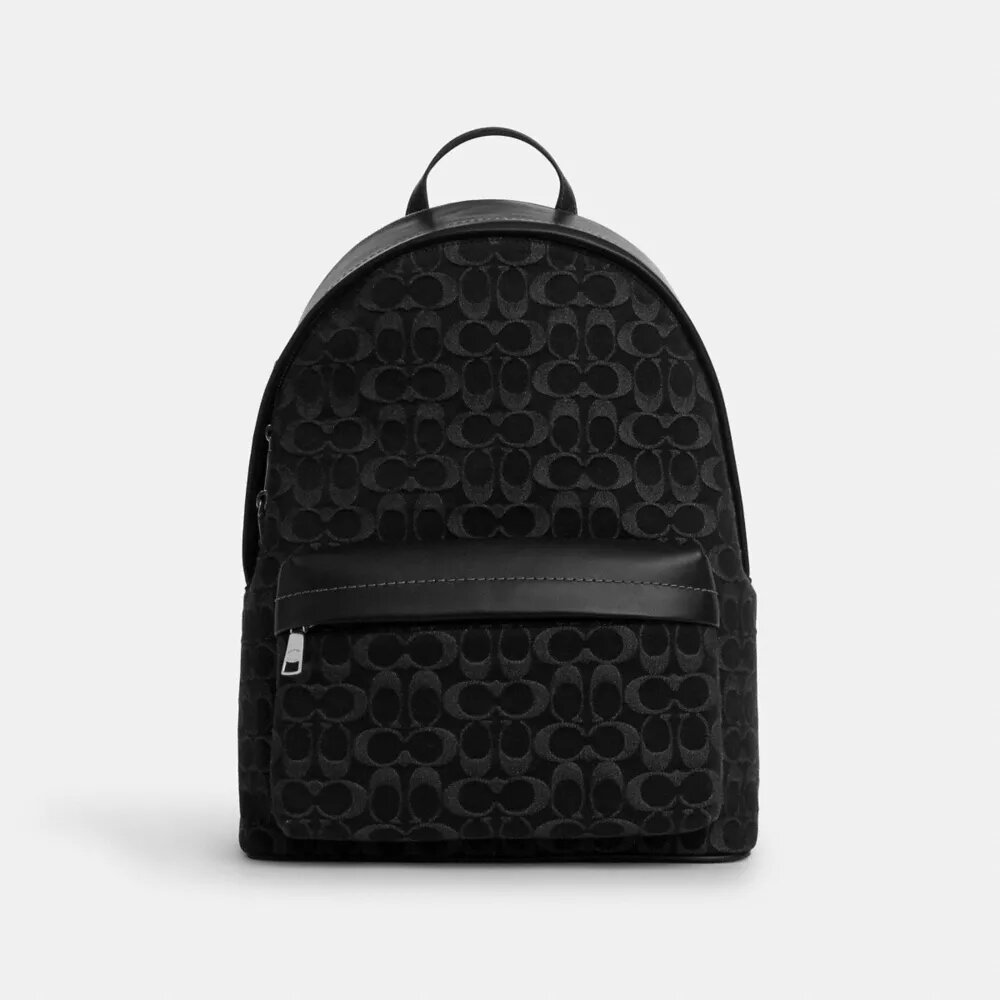 Rucsac Taylor din denim semnătură