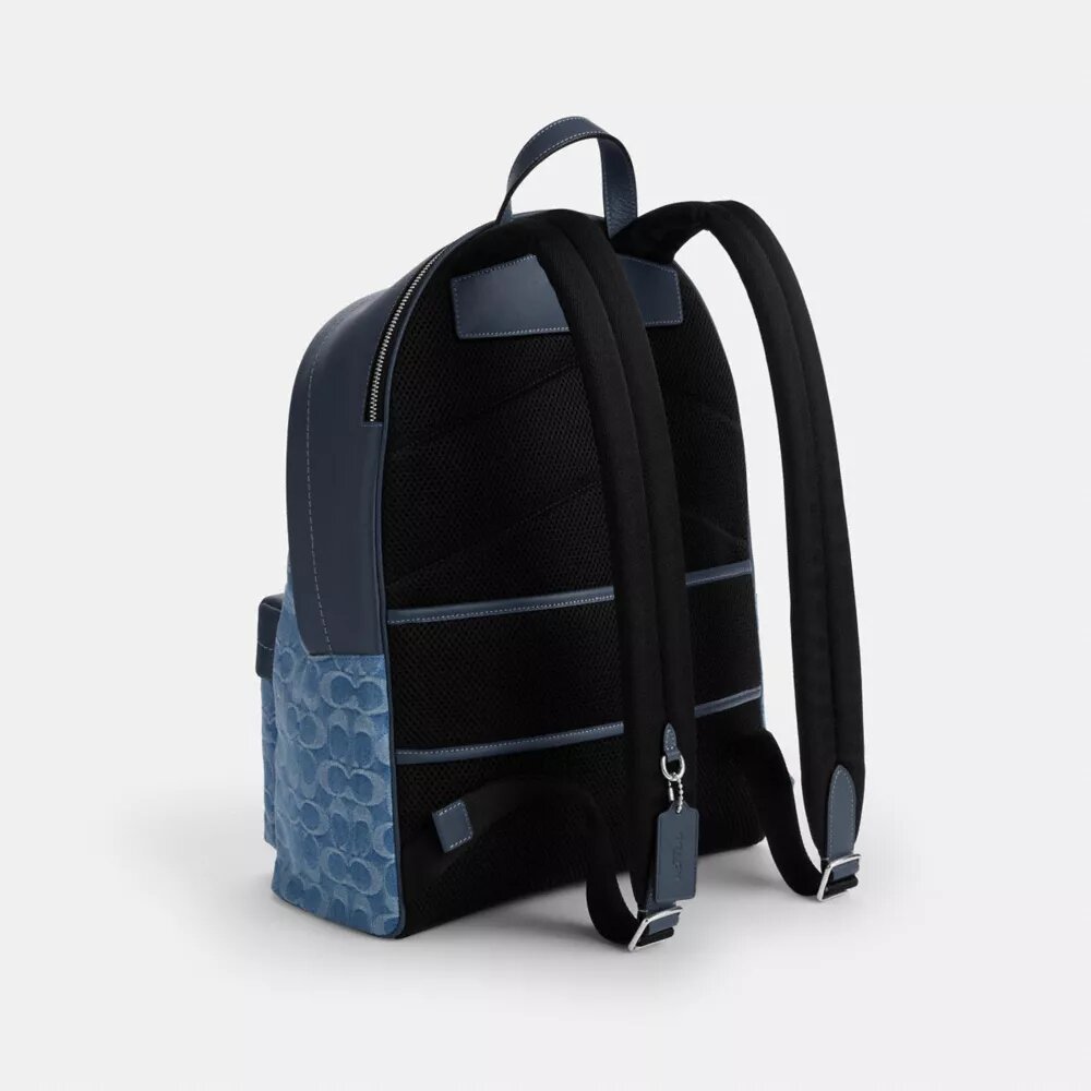 Rucsac Taylor din denim semnătură