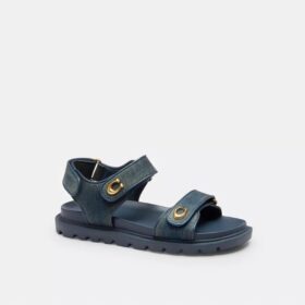 Sandale Brynn din denim „Loved”