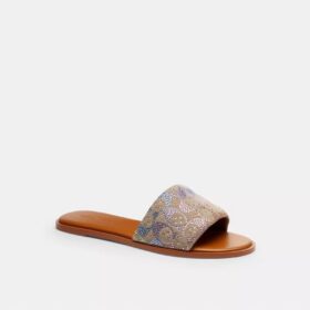 Sandale Holly din jacquard cu cristale, modelul nostru caracteristic