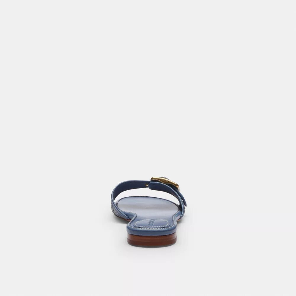 Sandale Margot din denim cu cristale