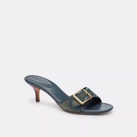 Sandale Margot din denim uzat