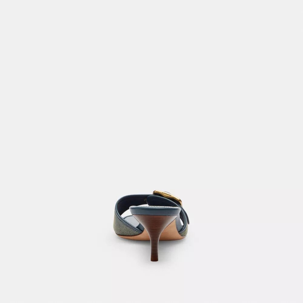 Sandale Margot din denim uzat