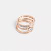 Set de inele Halo Tea Rose
