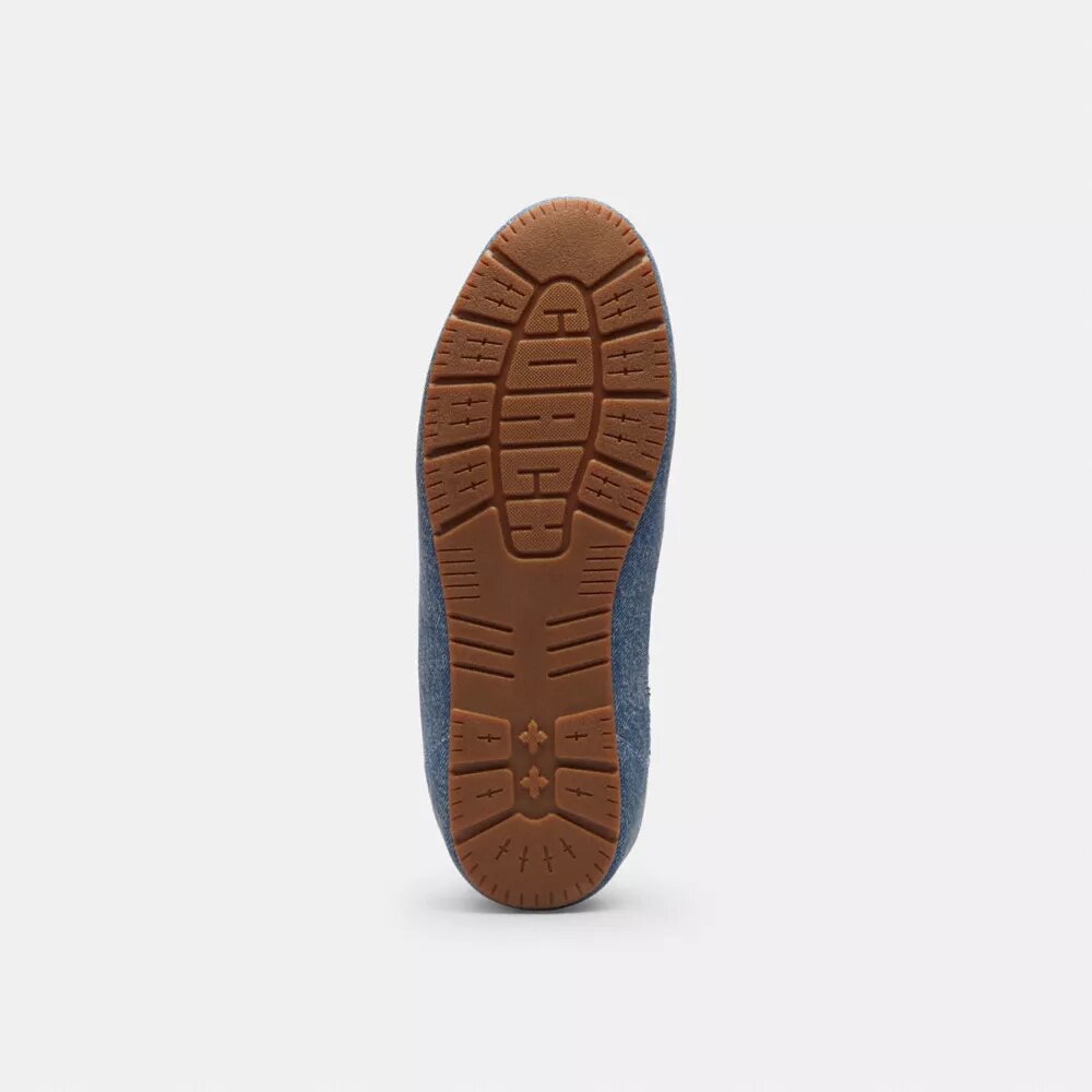 Sneakerși moi din denim caracteristic