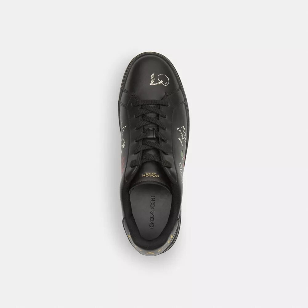 Sneakerși înalți cu imprimeu Sketch