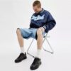 Sneakerși înalți cu imprimeu Sketch