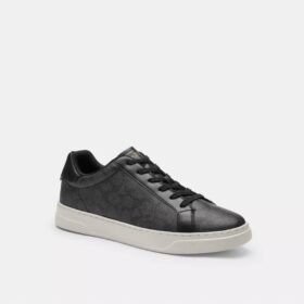 Sneakerși înalți din Signature Canvas