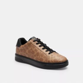 Sneakerși înalți din Signature Canvas