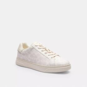 Sneakerși înalți din Signature Canvas