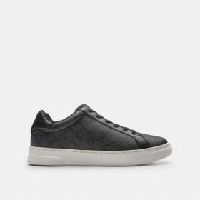 Sneakerși înalți din Signature Canvas
