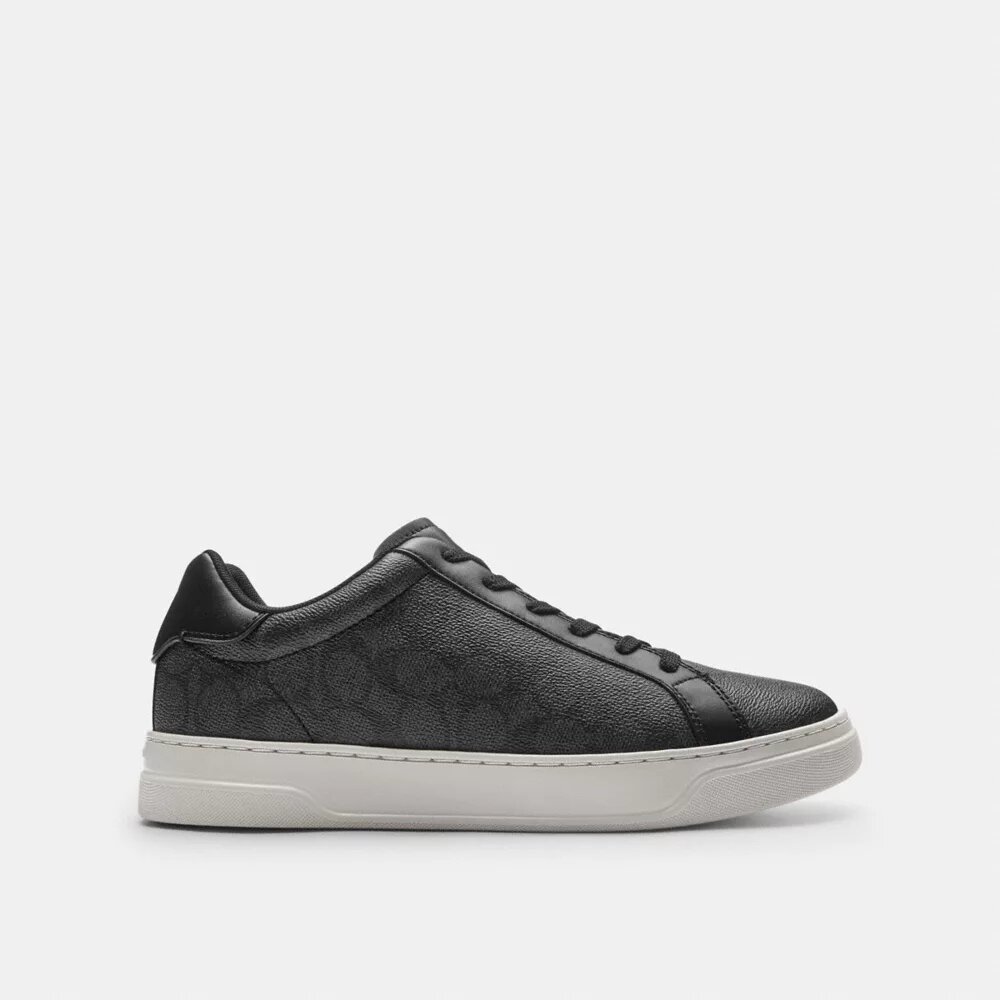 Sneakerși înalți din Signature Canvas