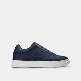 Sneakerși înalți din Signature Canvas