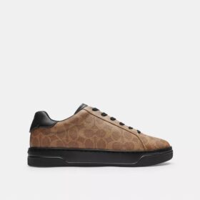 Sneakerși înalți din Signature Canvas