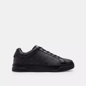 Sneakerși înalți din Signature Canvas