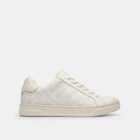 Sneakerși înalți din Signature Canvas