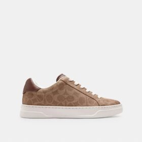 Sneakerși înalți din Signature Canvas