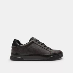 Sneakerși înalți din Signature Canvas