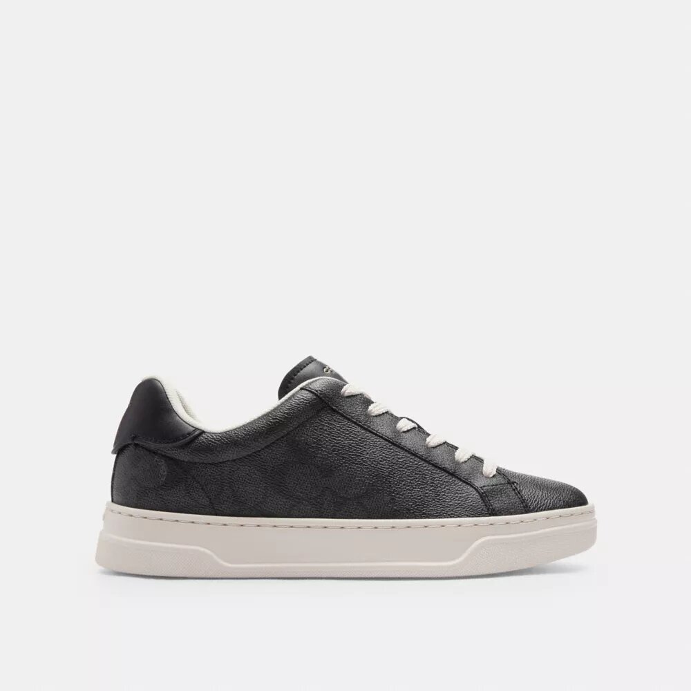 Sneakerși înalți din Signature Canvas