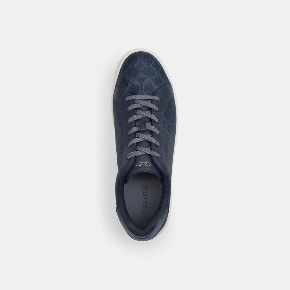 Sneakerși înalți din Signature Canvas