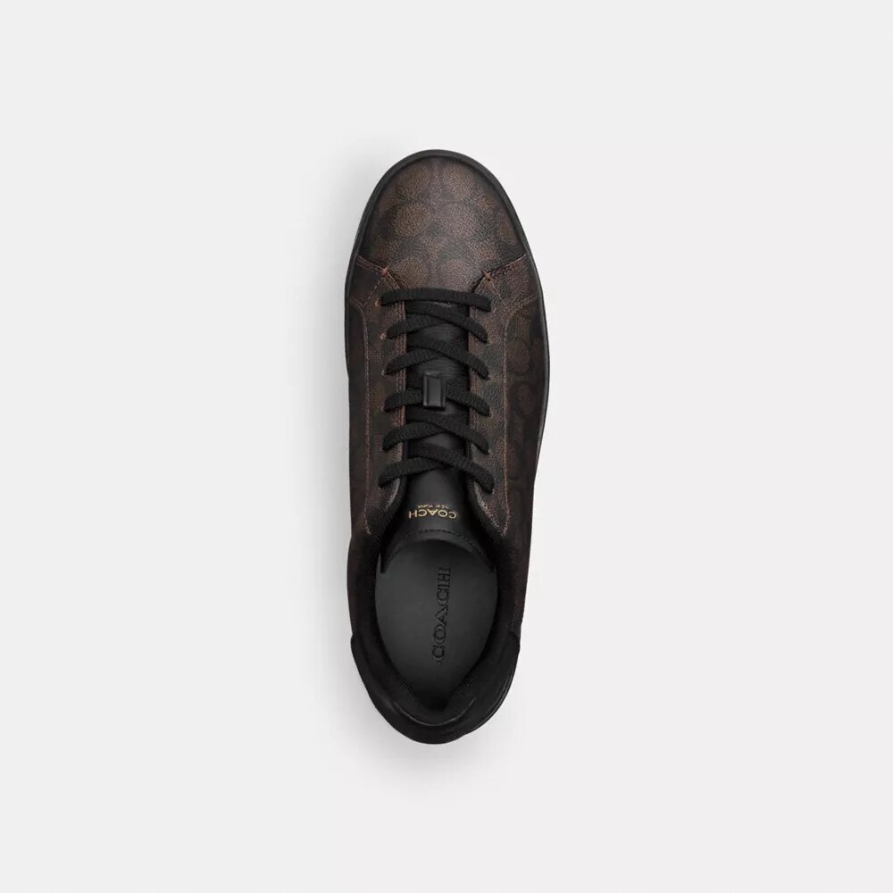 Sneakerși înalți din Signature Canvas
