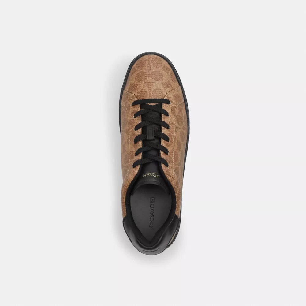 Sneakerși înalți din Signature Canvas