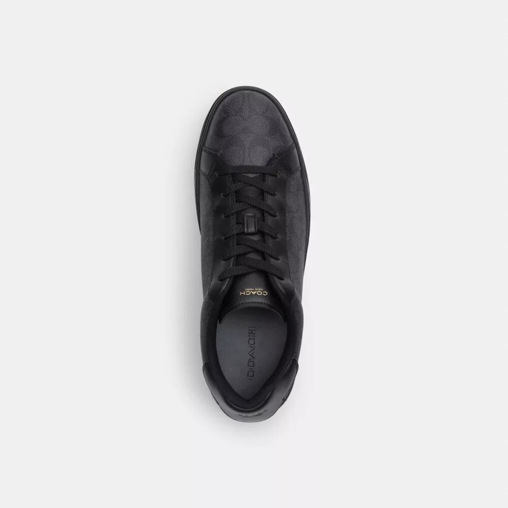Sneakerși înalți din Signature Canvas