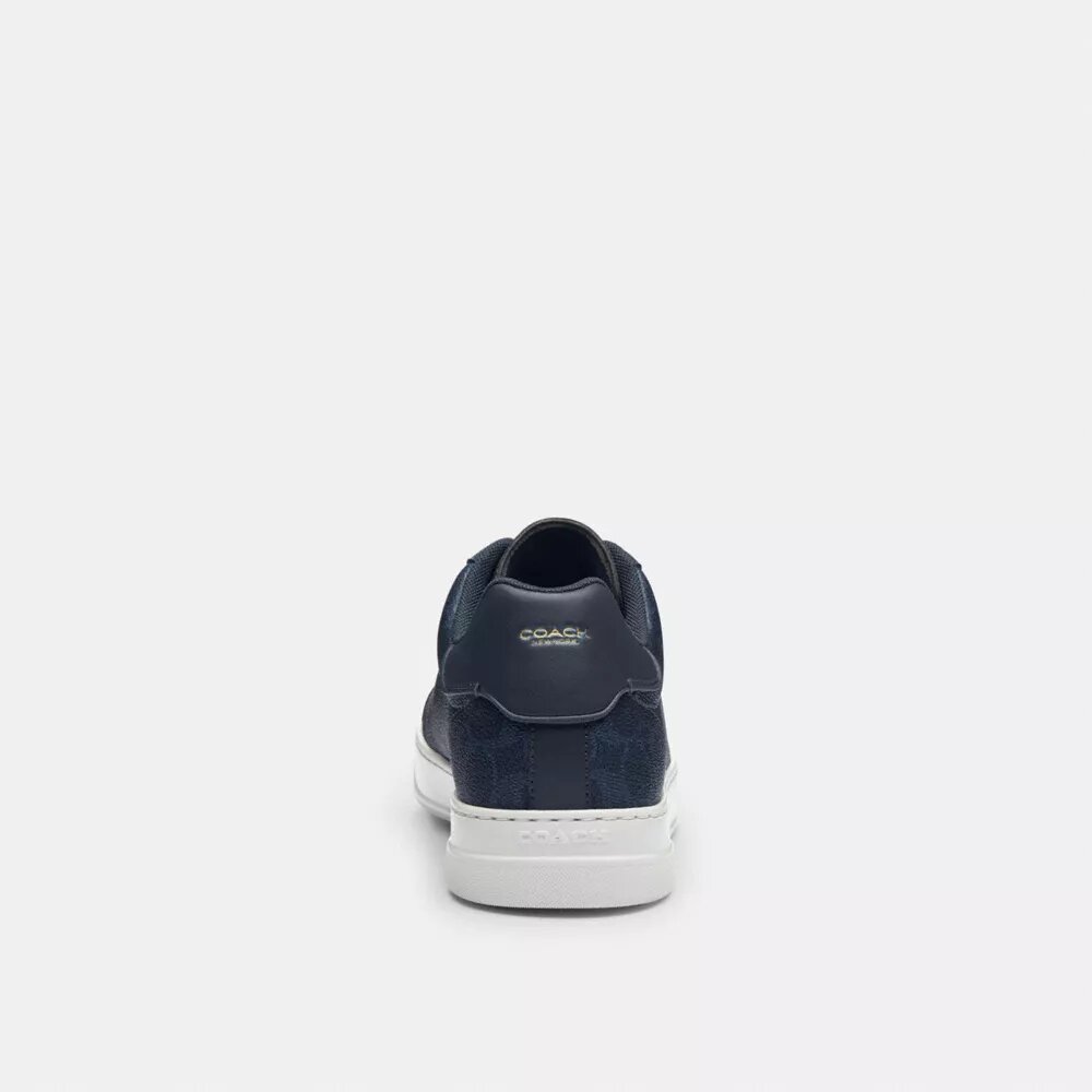 Sneakerși înalți din Signature Canvas