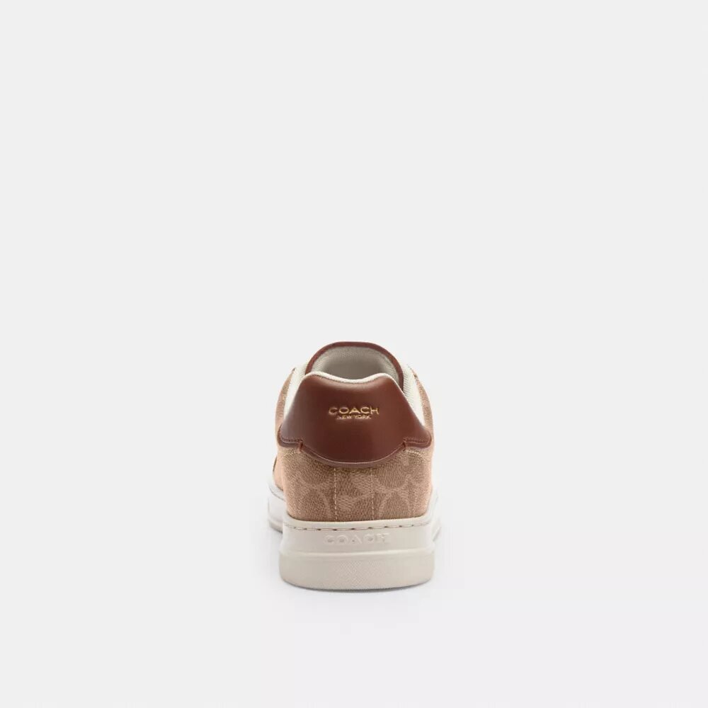 Sneakerși înalți din Signature Canvas