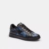 Sneakerși înalți din Signature Canvas cu imprimeu camuflaj