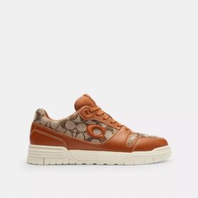 Sneakerși Soho cu jacquard semnătura cu cristale