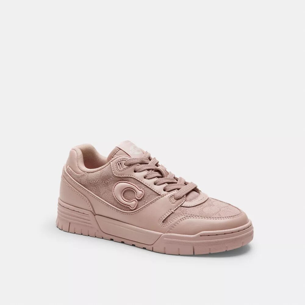 Sneakerși Soho cu pânză jacquard semnată