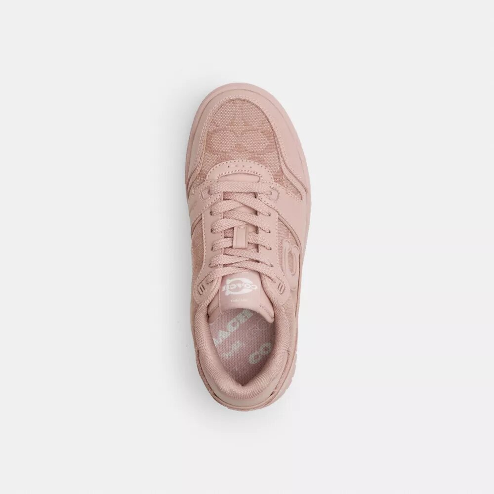 Sneakerși Soho cu pânză jacquard semnată