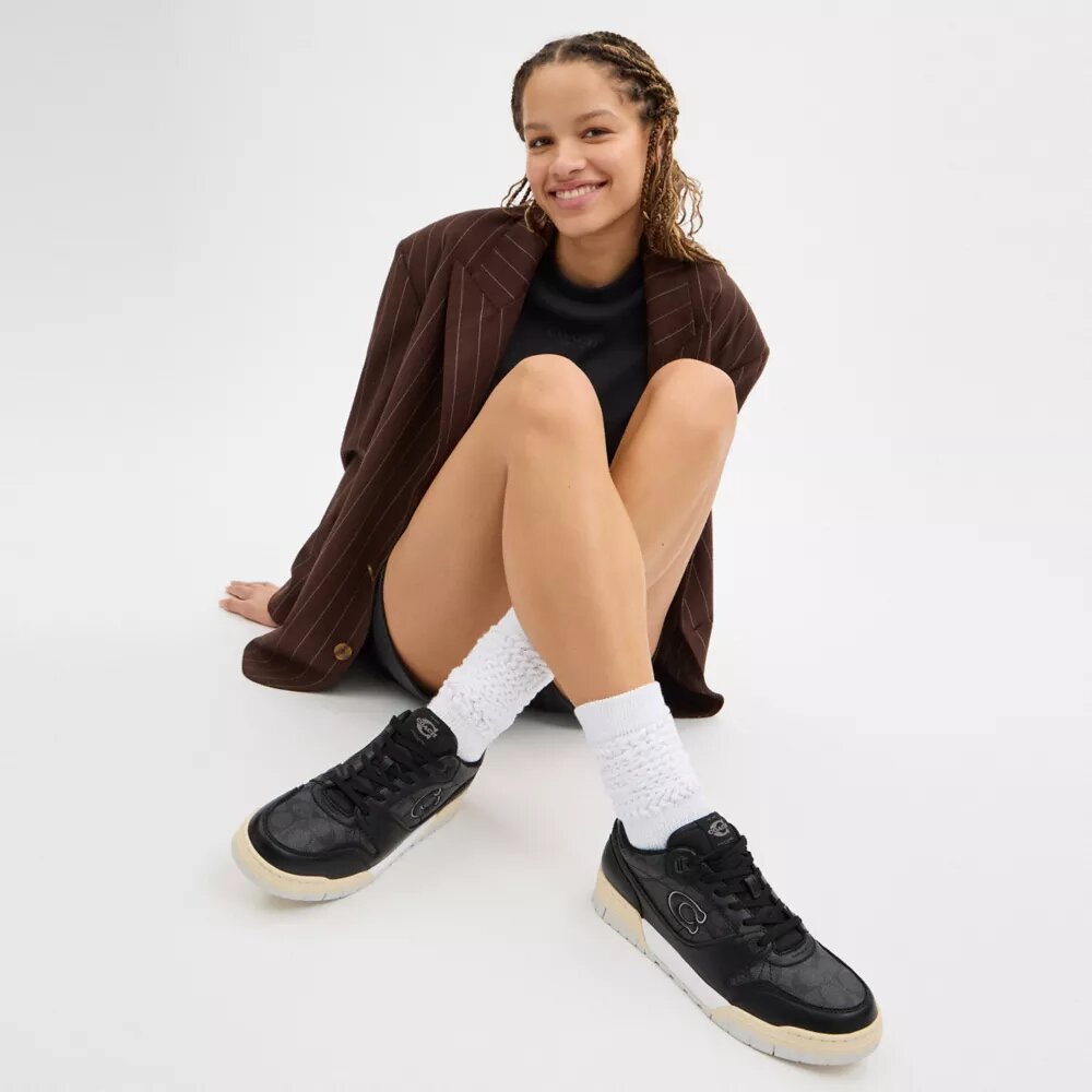 Sneakerși Soho cu Signature Canvas