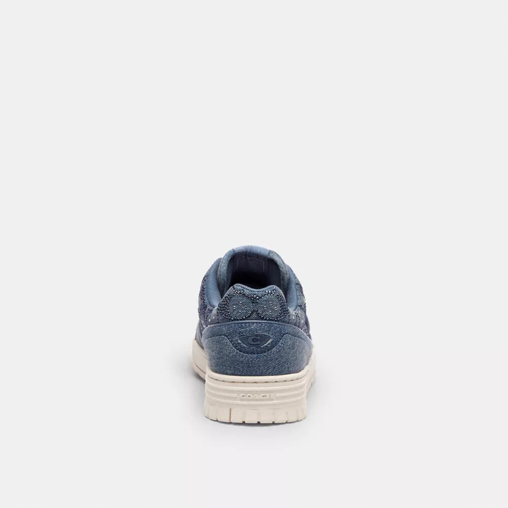 Sneakerși Soho din denim caracteristic