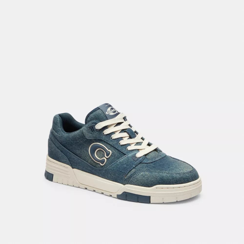 Sneakerși Soho din denim uzat