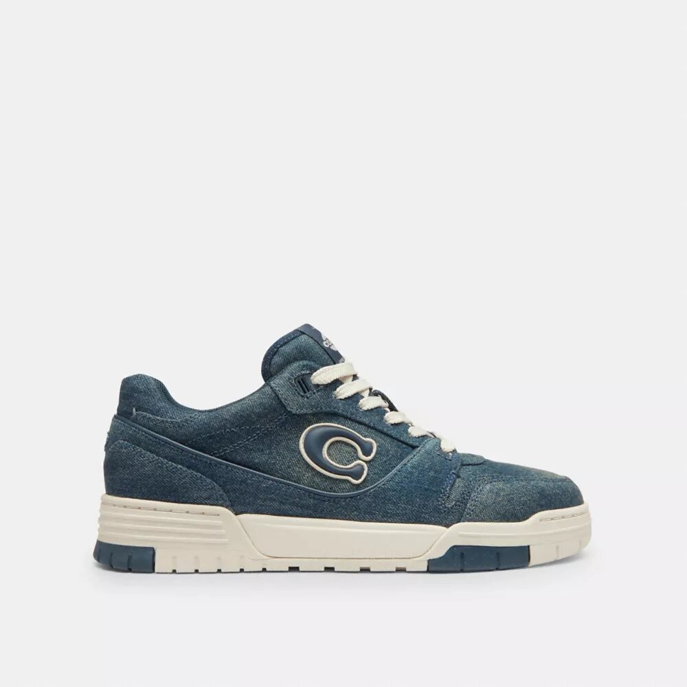 Sneakerși Soho din denim uzat