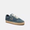 Sneakerși Soho Espadrille din denim uzat