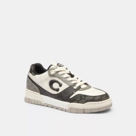 Sneakerși Soho în combinație de materiale emblematice
