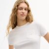 Tricou cu mâneci scurte și buzunar din bumbac organic