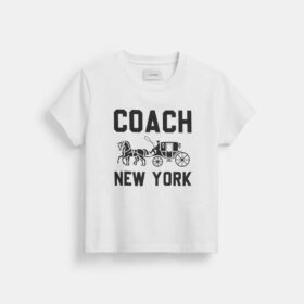 Tricou „Horse and Carriage” din bumbac organic