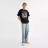 Tricou lejer „Dinosaur City” din bumbac organic