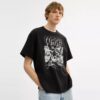 Tricou lejer „Dinosaur City” din bumbac organic