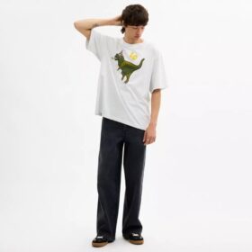 Tricou lejer „Rexy 10Th Birthday” din bumbac organic