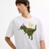 Tricou lejer „Rexy 10Th Birthday” din bumbac organic