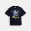Tricou lejer „Rexy 10Th Birthday Jungle” din bumbac organic